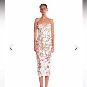 Bronx and Banco Jasmine Midi Dress - worn 1x